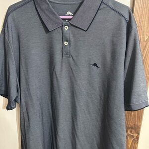 Tommy Bahama Charcoal Polo Shirt
